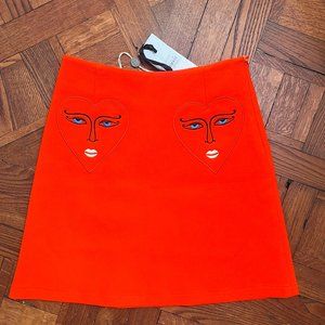 VIVETTA heart face miniskirt